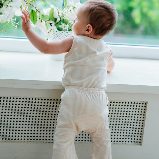 Organic Baby Harem Pants: Soft Infant Leggings