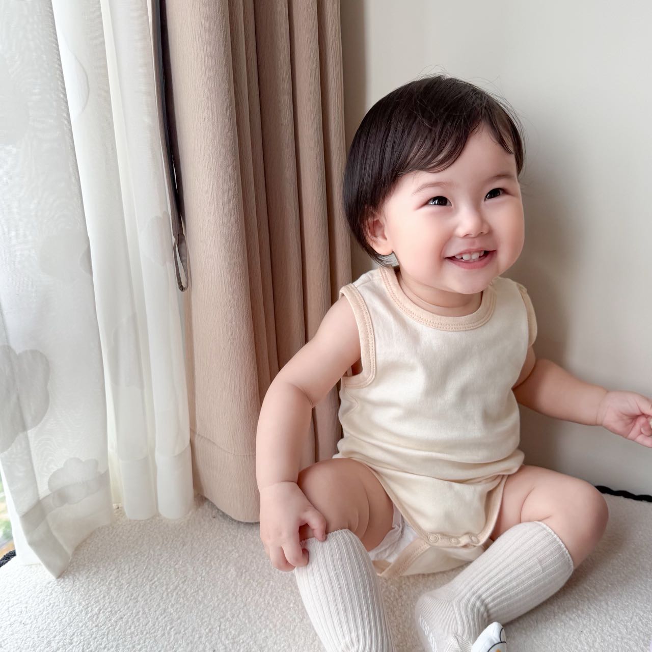 summer baby onesies: softest organic cotton summer dress | Eotton Canada