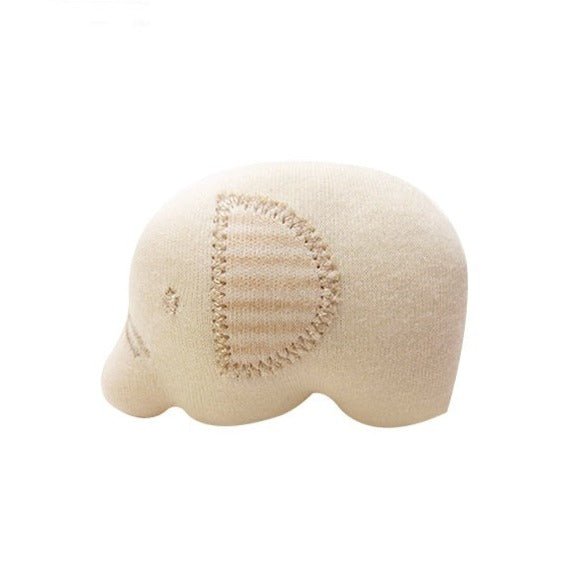 Organic Elephant Rattle: Soft Rattle Toys for Infant | Eotton Canada