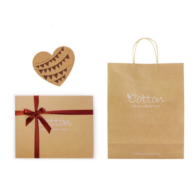 Organic Cotton Baby Gift Box - gift box package