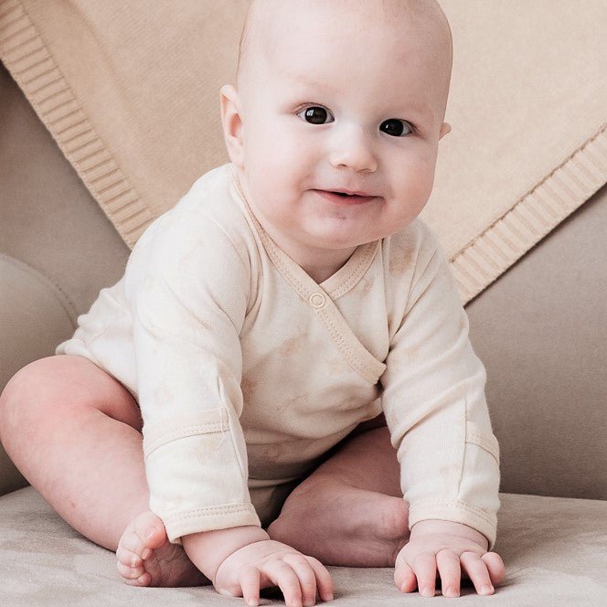 Organic Infant Kimono: Soft Gender Neutral Clothes