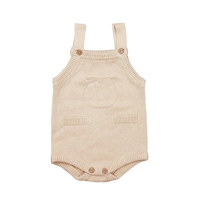 Organic Cable Knit Baby Onesies | Knit Sweater Bodysuits - EottonCanada