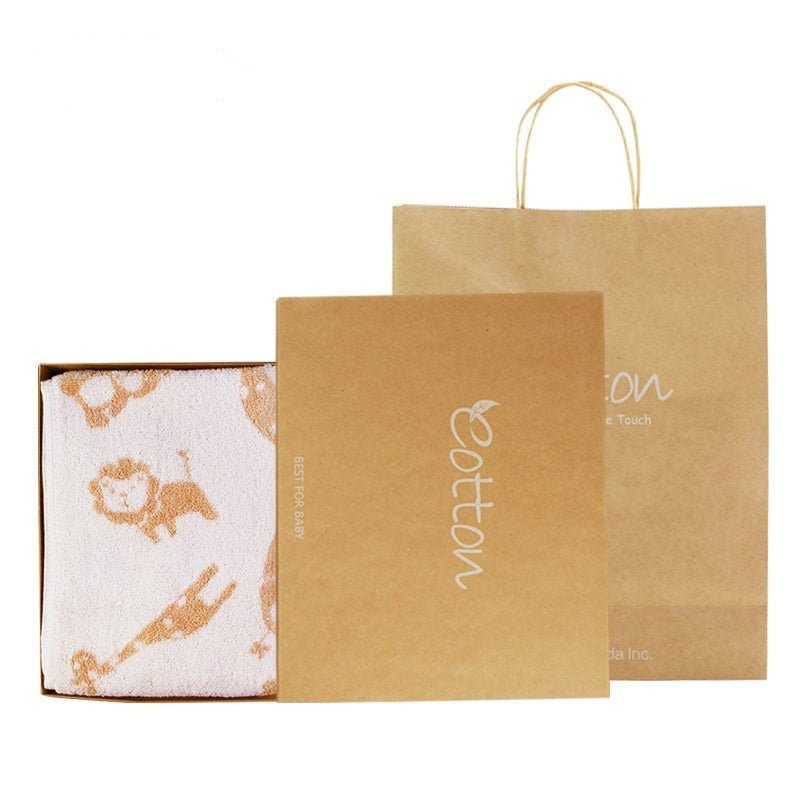 Organic Cotton Hooded Baby Bath Towel Blanket