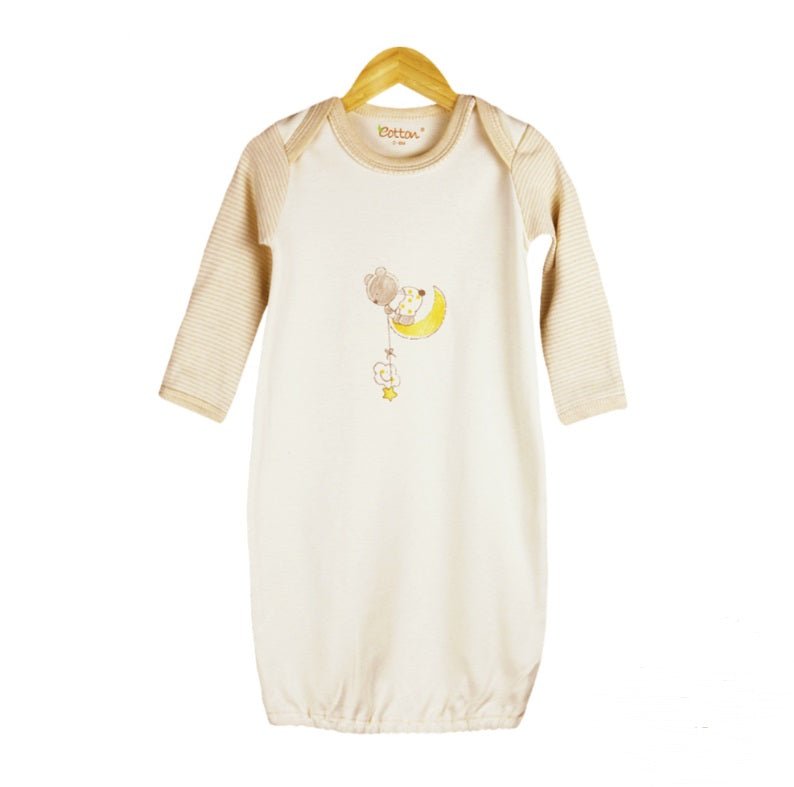 Organic Baby Sleep Gowns | Soft Easy-Change Newborn Sleepers | Eotton