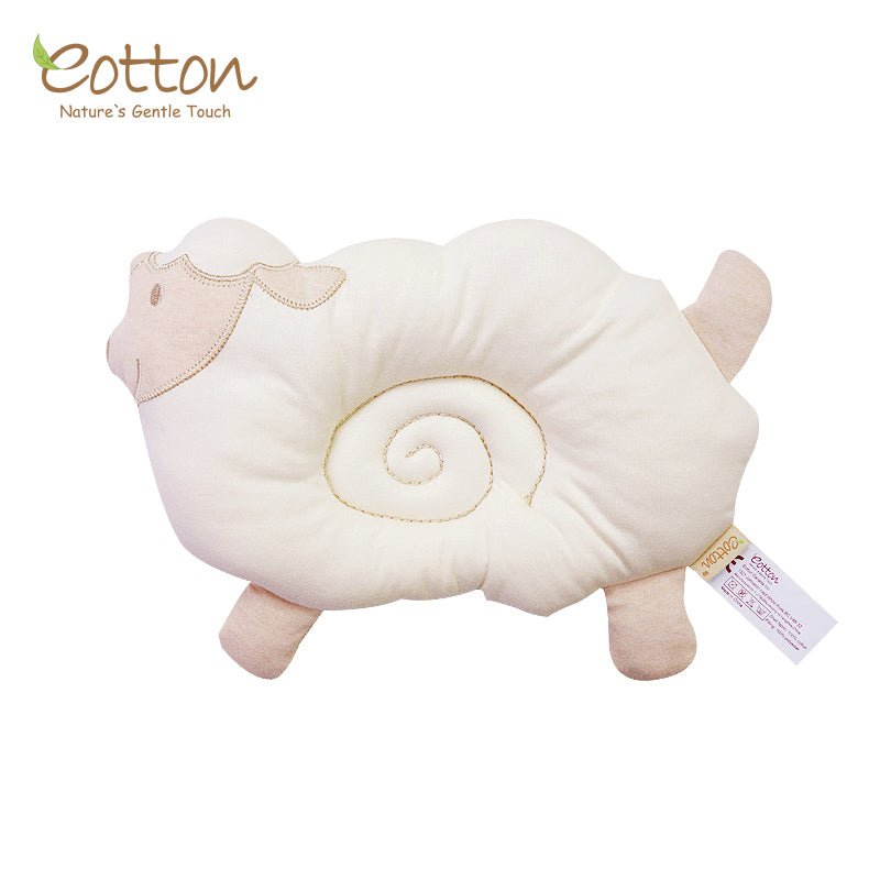 Soft Newborn Pillow | Organic Stuffed Animal Baby Pillow - Eotton Canada