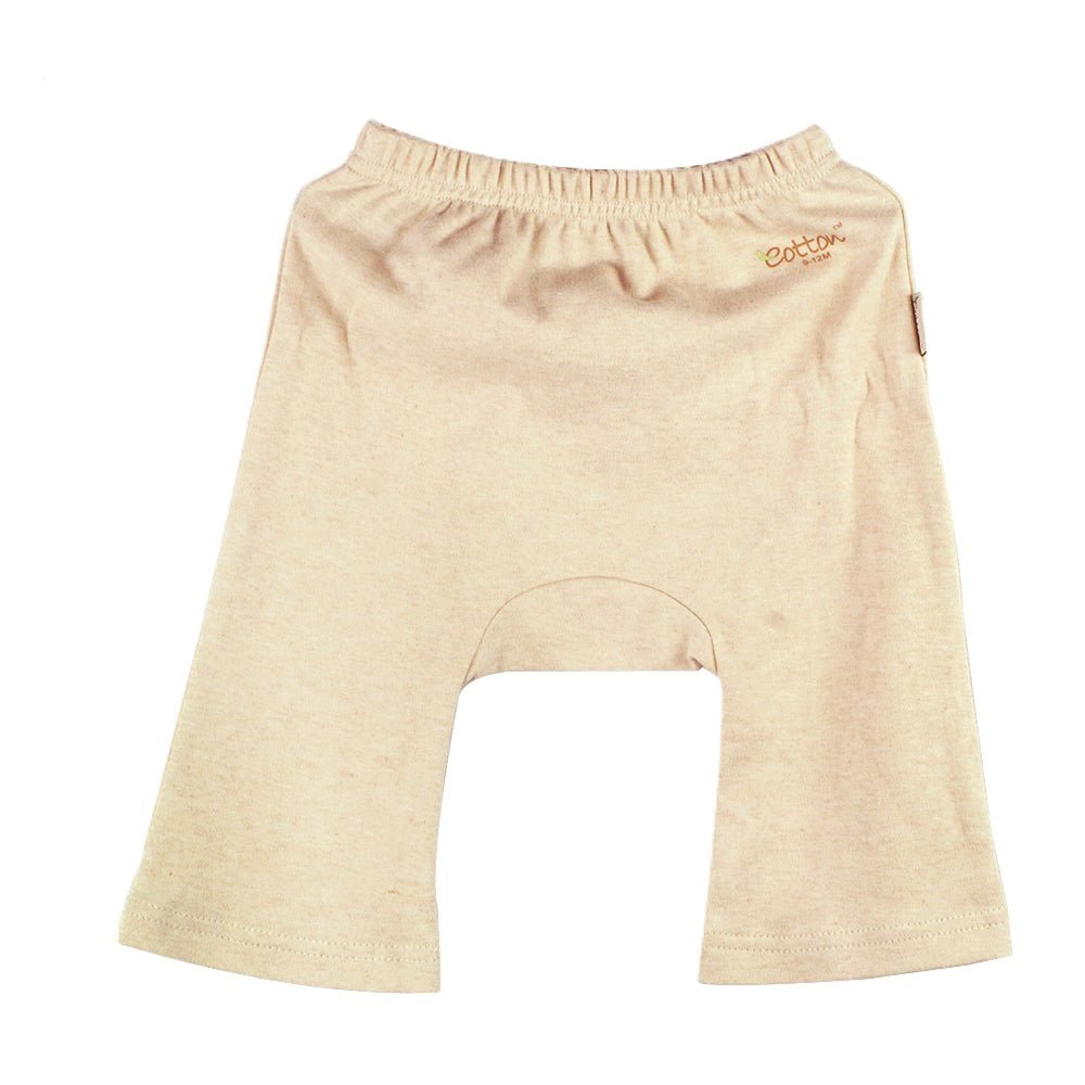 Best Harem Pants: Soft Organic Cotton Newborn Pant light caramel color