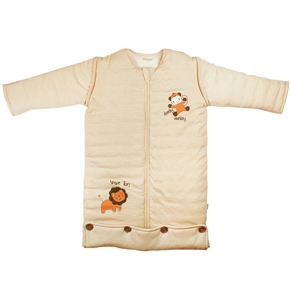 Organic Baby Sleeping Bag Winter | Warm Toddler Sleeping Bag