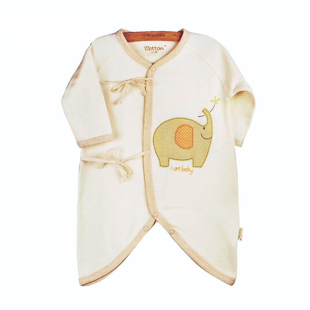 Kimono: Organic Cotton Newborn Romper | Eotton