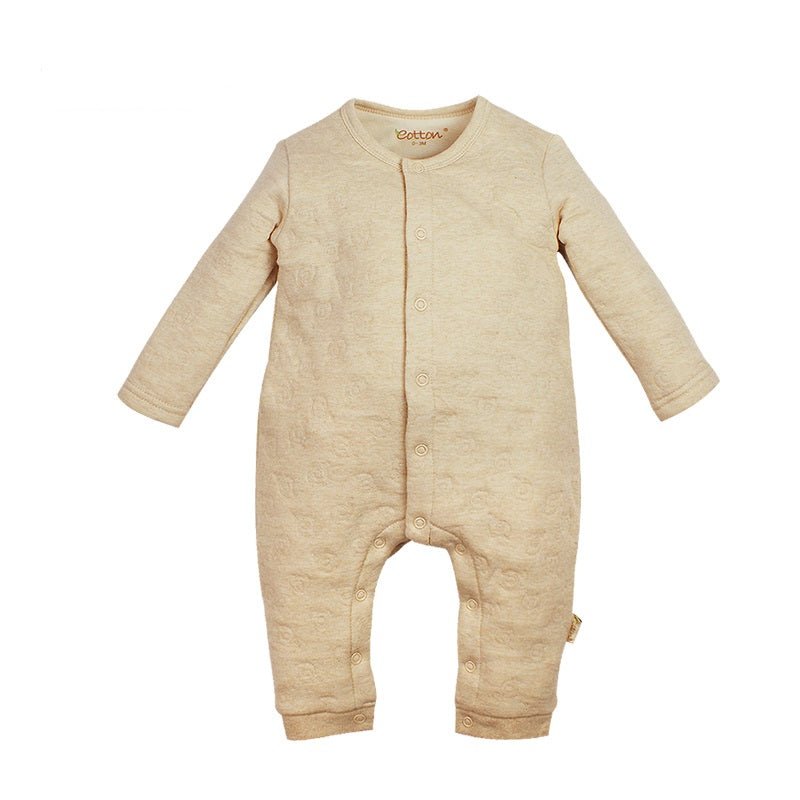 Infant Jumpsuit: Organic Cotton Thermal Romper