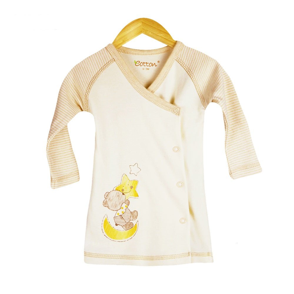 Side Snap Infant Shirts: Organic Cotton Baby Tee