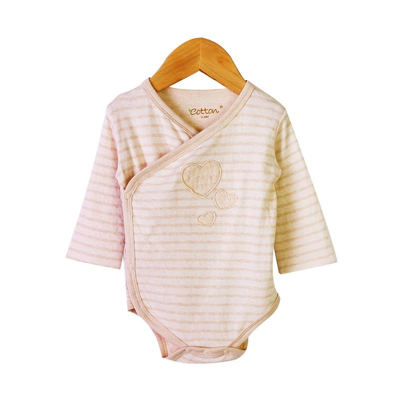 Organic Cotton Newborn Long Sleeve Kimono
