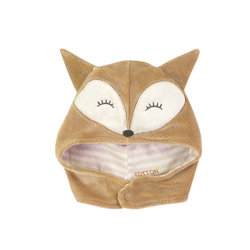 Winter Baby Hat: Organic Cotton Newborn Hats Collection cute fox - EottonCanada