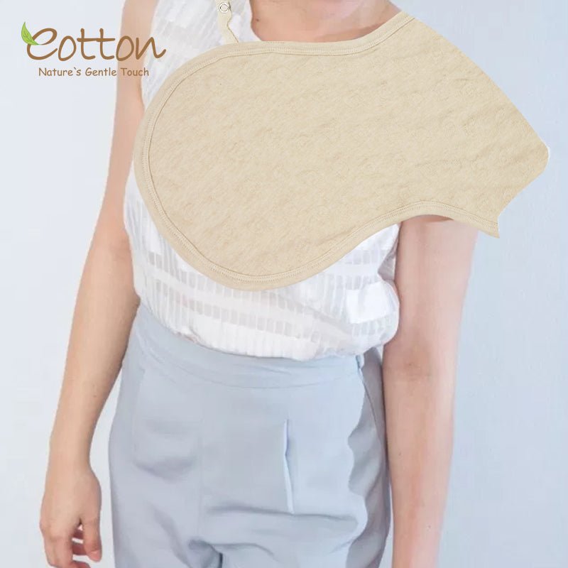 Organic Burp Cloths & Infant Bibs 2-in-1 | Best Newborn Essentials | Eotton Canada