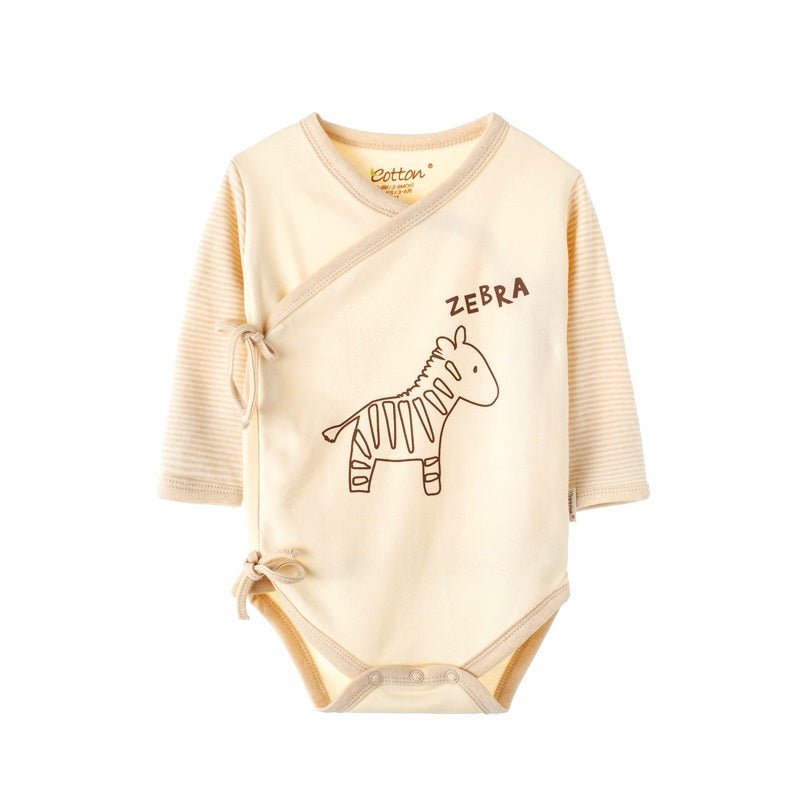 Organic Baby Long Sleeve Kimono One-Piece