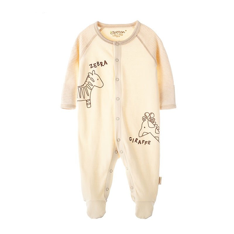 Gender Neutral Baby Clothes: Organic Footed Romper