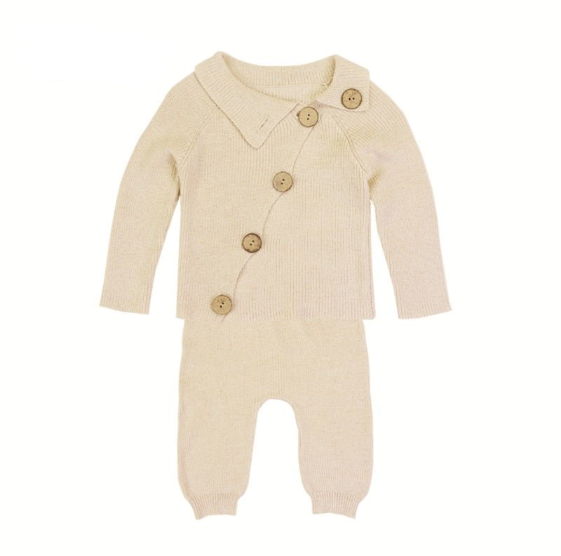 Newborn Knit Outfit: Organic Cotton Knitted Newborn Clothes | Eotton