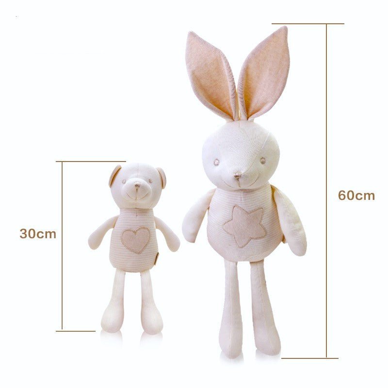 Best Infant Toys | Organic Bunny Stuffed Animal - EottonCanada