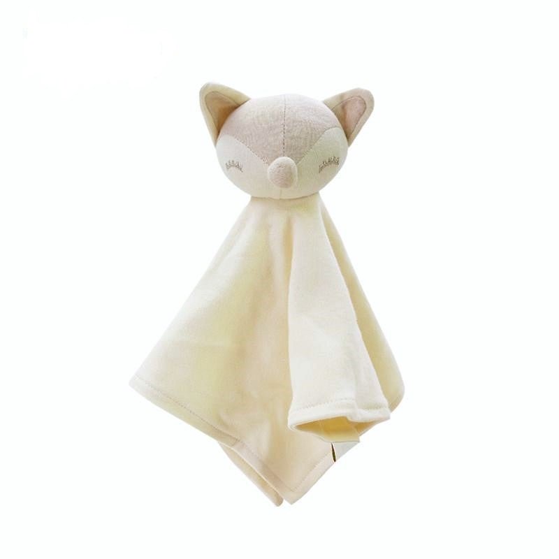 Stuffed Animal Blanket: Organic Cotton Newborn Fox Lovey | Eotton
