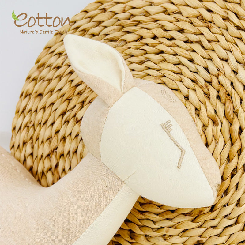 Organic Cotton Soft fabric Toy Deer | Eotton Canada