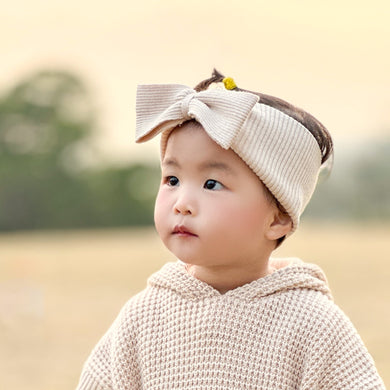Baby Headbands: Infant Head Wrap Bows - Cable Knit Style | Eotton Canada