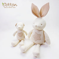 Best Baby Toys, Organic Cotton Stuffed Animals Toy Rabbit, Teddy Bear and Baby Rattles - EottonCanada