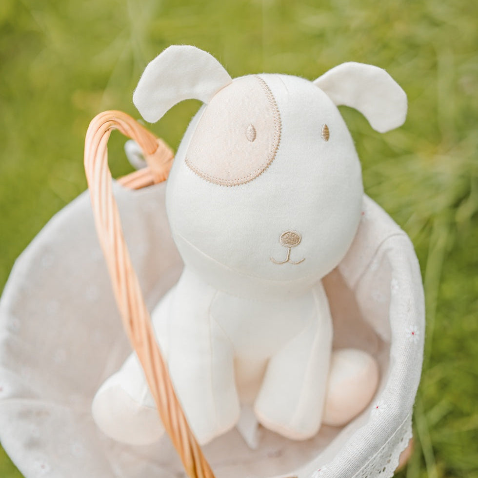Organic Puppy Stuffed Animal | Soft Non-Toxic Dog Plush | Eotton Canada