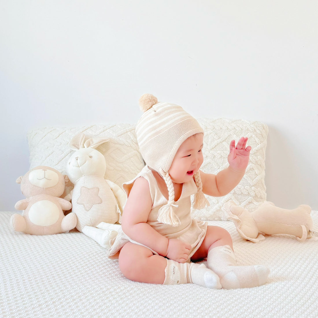 Canada best organic cotton baby toys | security blanket & baby rattles