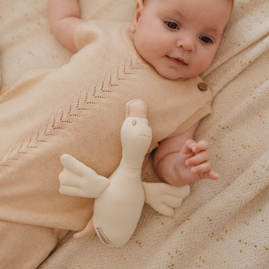 non toxic organic newborn toys mini canada goose 18cm | Eotton Canada