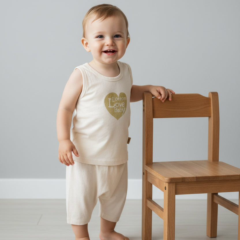 Organic Baby Summer Outfit 