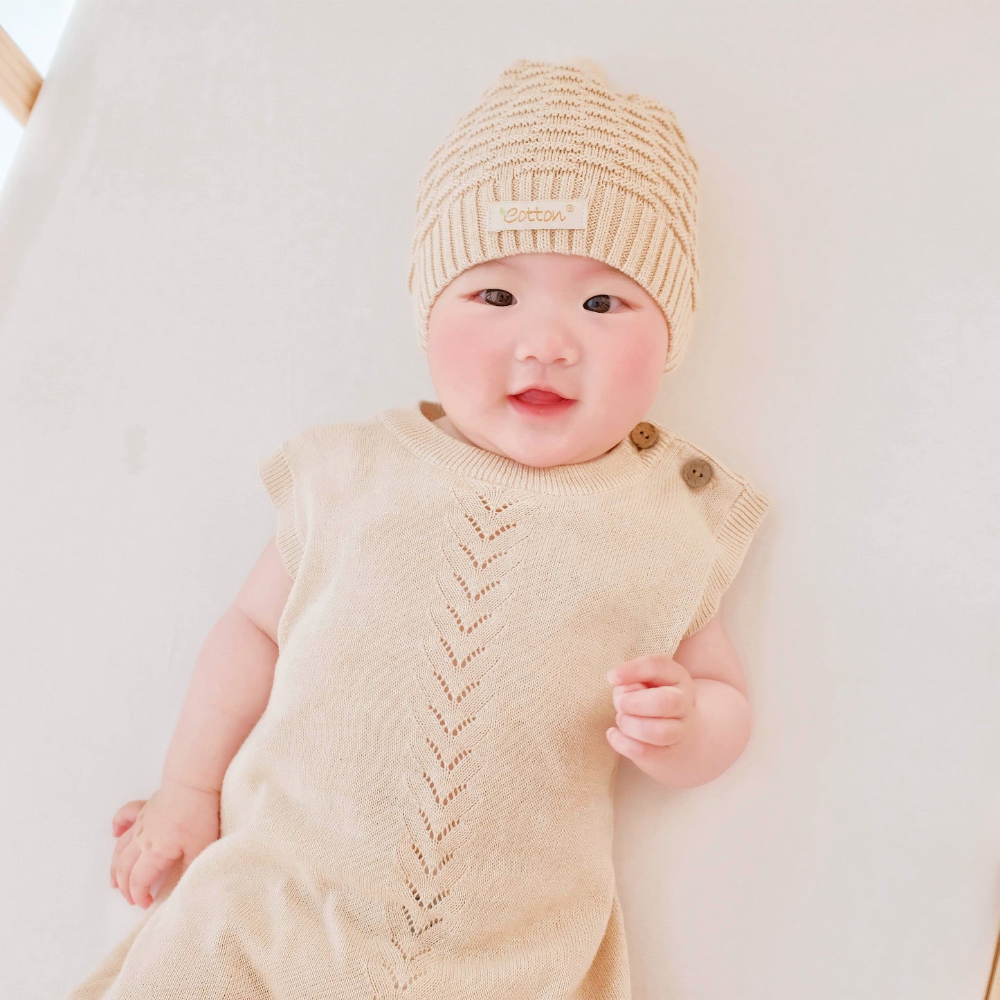 Fine Cable Knit Baby Sweater 0-3 months