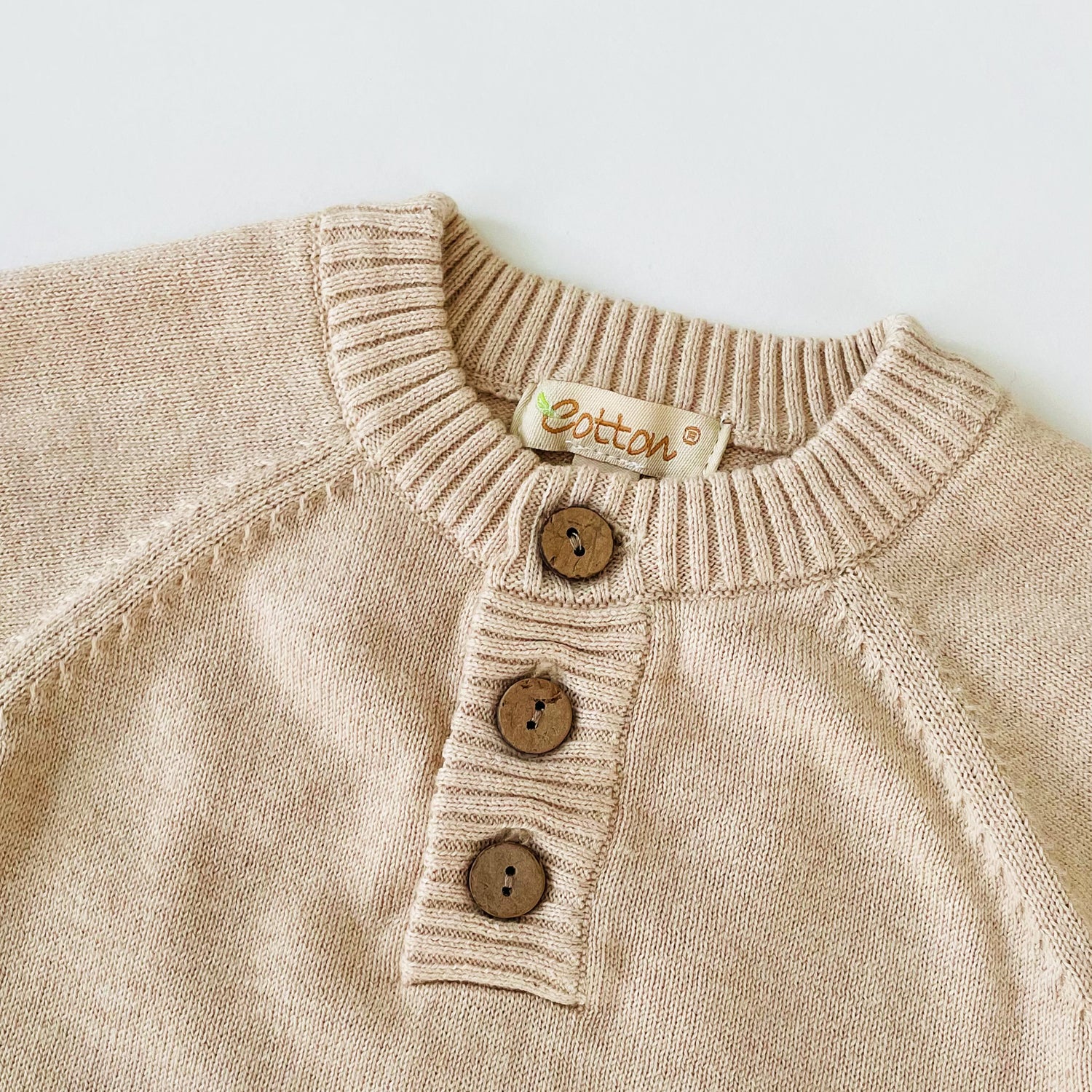 Knitted Newborn Clothes | Organic Knitted Sweater Baby Bodysuit - EottonCanada