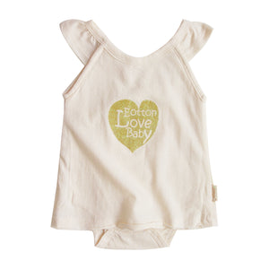 New Fashion Look Organic Cotton Baby Onesies | Ruffle Sleeve Bodysuit - EottonCanada