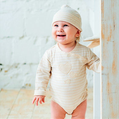 Organic Babywear Long Sleeve Bodysuit |  Infant Onesies Vibrant Theme - EottonCanada