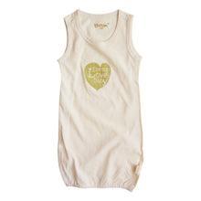 Load image into Gallery viewer, Organic Cotton Newborn Clothing: Infant Sleep Gown - Love Baby Theme - EottonCanada
