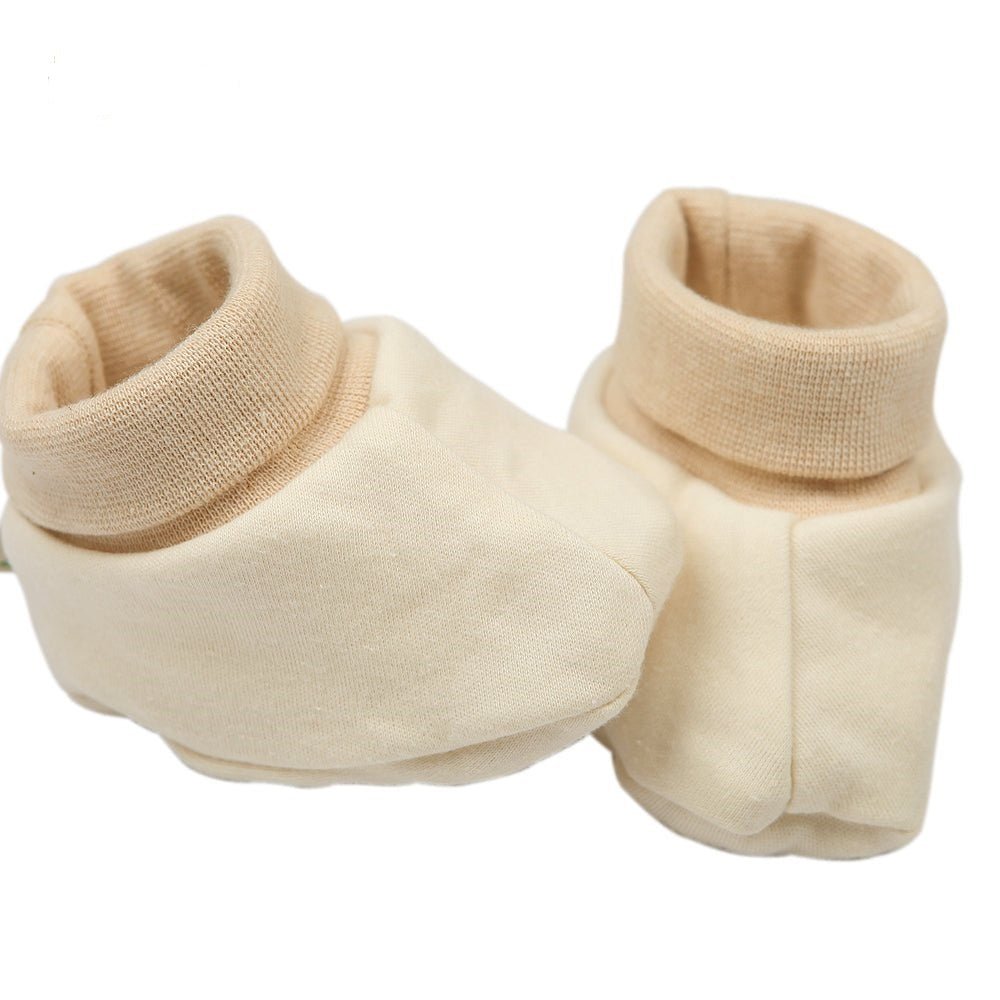 Baby Booties nature white 0 6M