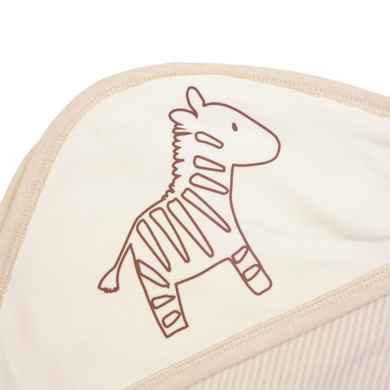 Receiving Blanket: Soft Organic Cotton Baby Hooded Blanket | Eotton Canada