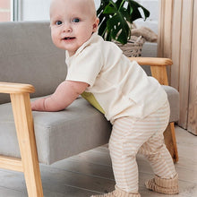 Load image into Gallery viewer, Soft &amp; Stylish Newborn Pant: Organic Baby Trousers With Large Diaper Room | EottonCanada
