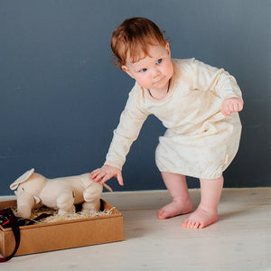 Organic Babywear: Infant Sleep Gown - Baby Star Theme - EottonCanada