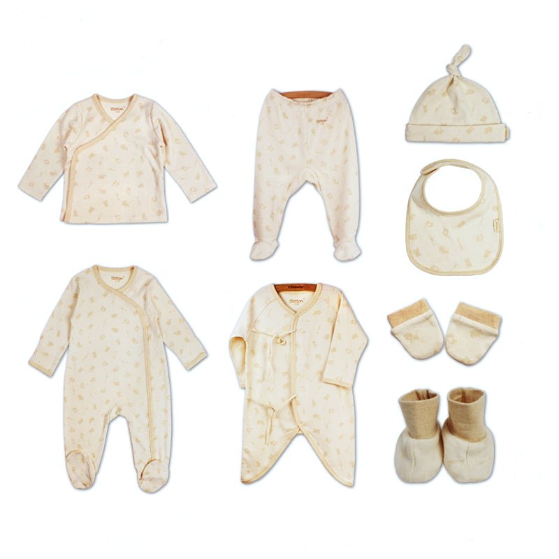 White Organic Cotton sale Baby Shower Box