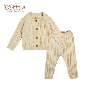 Cozy Baby Sweaters | Newborn clothing made of certified organic cotton | baby warm winter dress - EottonCanada