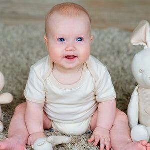 Affordable Organic Cotton Baby Short Sleeve Bodysuits | 3pcs Set - EottonCanada