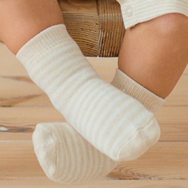 Organic Cotton Baby Terry Socks That Stay On | Eotton Canada