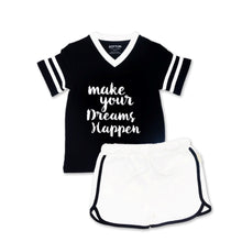 Load image into Gallery viewer, Shorts &amp; Top Sets: Organic Summer Clothes for Newborn - Black &amp; White Theme - Eotton Canada
