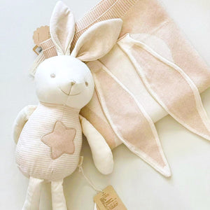 Best Infant Toys | Organic Bunny Stuffed Animal