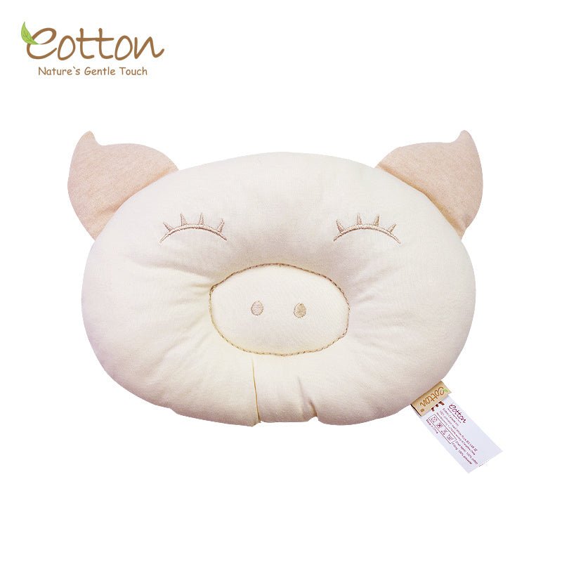 Soft Newborn Pillow | Organic Stuffed Animal Baby Pillow - EottonCanada