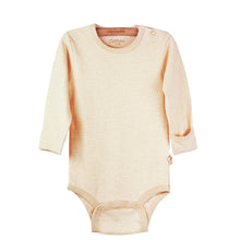 Load image into Gallery viewer, Organic Newborn Clothes: Long Sleeve Baby Bodysuit - Shoulder Snap | EottonCanada
