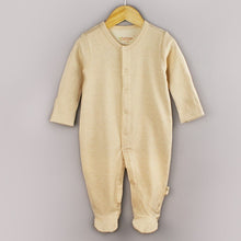 Load image into Gallery viewer, Gender Neutral Baby Clothes: Organic Newborn Footie Romper - Eotton Canada
