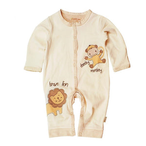 Organic Cotton Baby Long Sleeve Jumpsuit | Baby Clothing - EottonCanada