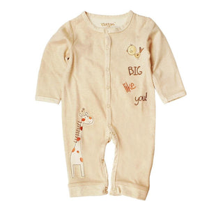 Organic Cotton Baby Long Sleeve Jumpsuit | Baby Clothing - EottonCanada