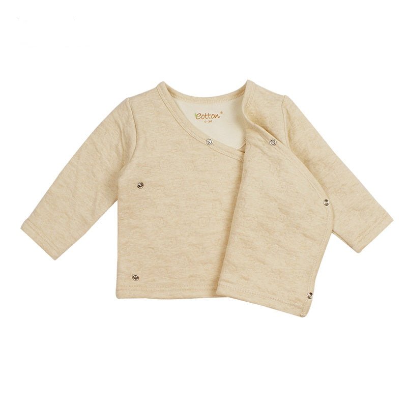 Organic Airlayer Baby Kimono Top | Warm Baby Winter Clothes - EottonCanada